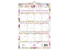 Verjaardagskalender Janneke Brinkman Voorjaar A4