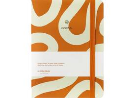 Notitieboek A5 Flow oranje A-Journal