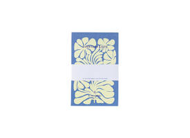 Adresboek A6 blauw A Journal lijn