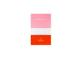 Notitieblok A6 roze/rood A-journal