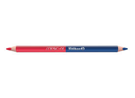 Potlood Pelikan 3mm rood/blauw 2 stuks
