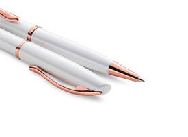 Schrijfset Pelikan Jazz Noble Elegance K36+P36 medium pearl