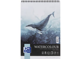 Aquarelblok Oxford Watercolour A5 20 vel 300 gram spiraal