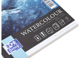 Aquarelblok Oxford Watercolour A5 20 vel 300 gram spiraal