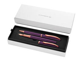 Schrijfset Pelikan Jazz Noble Elegance K36+P36 medium viola