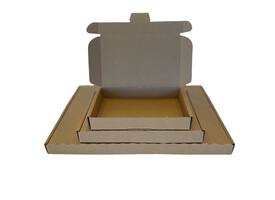 Brievenbusbox IEZZY A6 180x115x28mm karton bruin