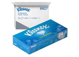 Facial tissues Kleenex 2-laags 100 vel wit 8827