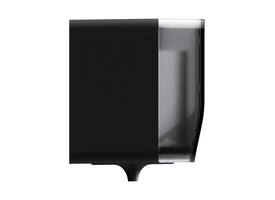Poetspapierdispenser Satino CF1 Hyginity Plus medium zwart 333417