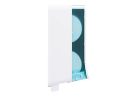 Toiletpapierdispenser Satino JT3 Hyginity systeemrol duo wit 333422