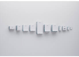 Toiletpapierdispenser Satino JT3 Hyginity systeemrol duo wit 333422