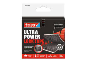Klittenband tesa Ultra Power Lock Tape 100cmx25mm zwart