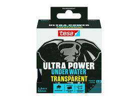 Reparatietape tesa Ultra Power Onderwater transparant 50mmx1,5m