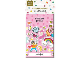 Party Party 6 Sticker boekjes - Fantasie Interstat
