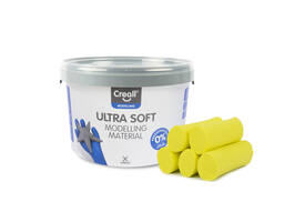 Klei Creall Play-it Ultra Soft helder geel 1100 gram