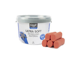 Klei Creall Play-it Ultra Soft helder rood 1100 gram