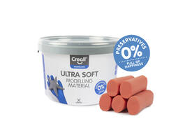 Klei Creall Play-it Ultra Soft helder rood 1100 gram