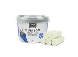 Klei Creall supersoft wit 1750gram