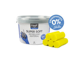 Klei Creall supersoft geel 1750gram