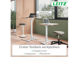 Zit-sta bureau Leitz Ergo compact inklapbaar