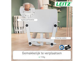 Zit-sta bureau Leitz Ergo compact inklapbaar