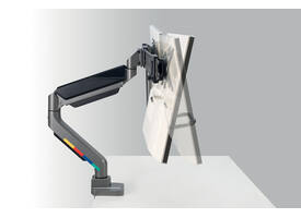 Monitorarm Kensington SmartFit dubbel dwarsbalk en handgreep