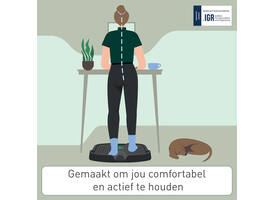 Antivermoeidheidsmat Leitz Ergo Active