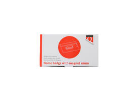 Badge Quantore magnetisch 55x90mm