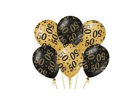 Classy party balloons 50