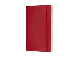 notitieboek A6 Moleskine SC rood