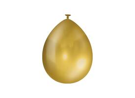 Balloons metallic 10 pcs Gold