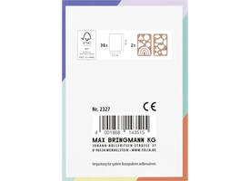 Speelkaarten Folia Blanco 6.5x10cm pak à 36 stuks