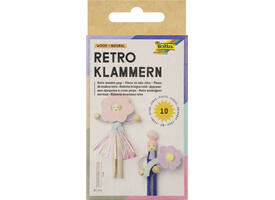 Wasknijper Folia retro pak à 10 stuks
