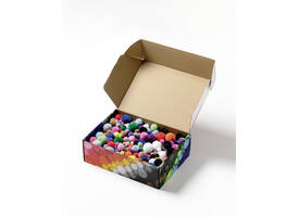 Pompons Folia 200 gram assorti