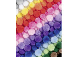 Pompons Folia 200 gram assorti