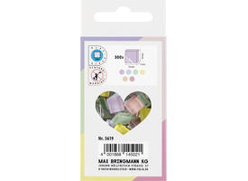 Mozaieksteentjes Folia 10x10mm glas pastel assorti