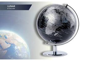 Globe Troika 20cm zwart-zilver