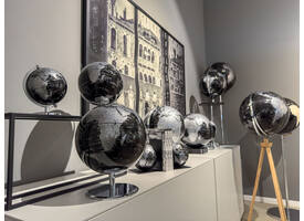 Globe Troika 20cm zwart-zilver