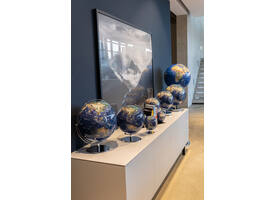 Globe Troika 20cm blauw-groen