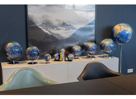Globe Troika 20cm blauw-groen
