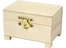 Schatkist Creativ Company 6x9x6cm hout