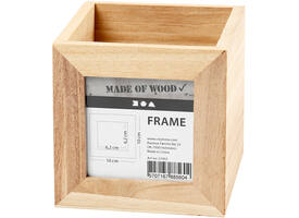 Pennenbakje Creativ Company 10x10x10cm hout