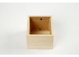 Pennenbakje Creativ Company 10x10x10cm hout
