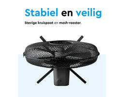 Statiefventilator BRASQ F300 Ø 40cm zwart