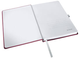 Notitieboek Leitz Style A5 lijn 160 pagina's 100gr rood