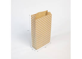 Cadeauzak Clairefontaine16x30x5cm kraft sterren 50 stuks