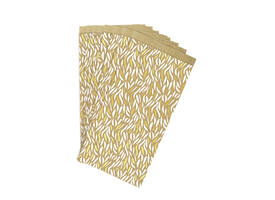 Cadeauzak Clairefontaine 12x24x4.5cm kraft golven 50 stuks