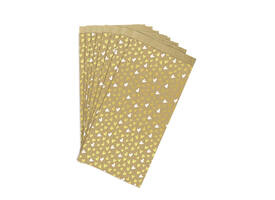 Cadeauzak Claierfontaine 16x30x5cm kraft harten 50 stuks