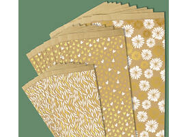 Cadeauzak Claierfontaine 16x30x5cm kraft harten 50 stuks