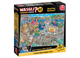 Puzzel Wasgij Original 47 De boot in! 1000st