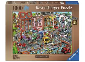 Puzzel Ravensburger Ray's comic Modern Time 1000 stukjes